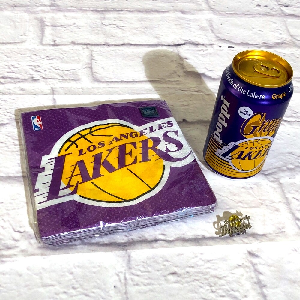 NBA Los Angeles Lakers Purple and Yellow Party Set